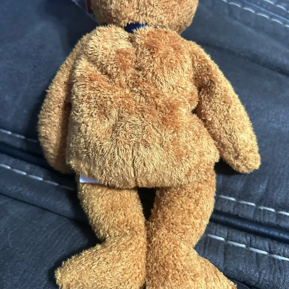 Ty Beanie Baby Fuzz the Bear - Picture 6 of 7